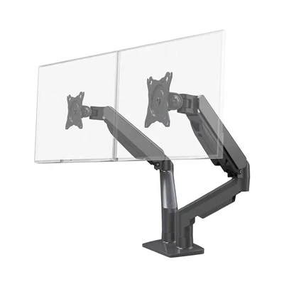 Soporte para dos monitores con altura ajustable